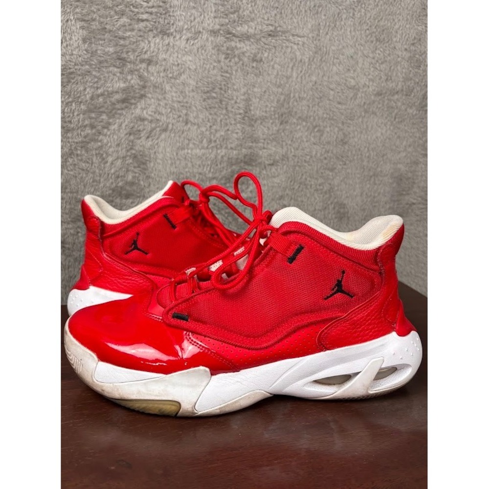 Jordan Max Aura 4 University Red DN3687-601 Men's 9.5 Basketball Shoes - Picture 1 of 15
